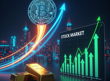 Nóng: Bitcoin Lên 118K – Vàng Lặng Sóng, Chứng Khoán Hồi Phục Mạnh, Chuẩn Bị Đón 'Cơn Bão Giá'?”