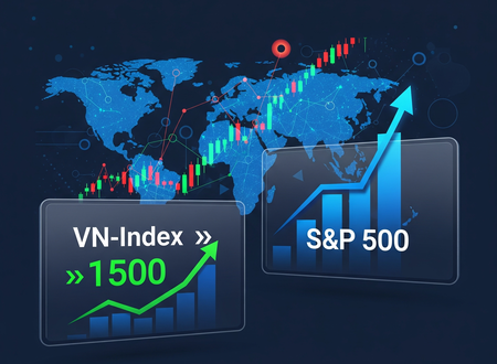 VN-Index Vượt 1500, S&P 500 Bay Cao: Cơ Hội Vàng Trước Mùa Báo Cáo!
