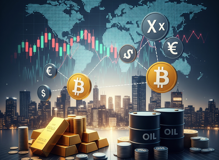 Thị trường thận trọng: Nhà đầu tư chờ Powell, vàng và Bitcoin trở thành tâm điểm an toàn